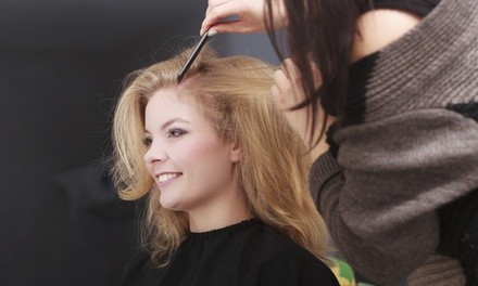 Haircut, Condition, and Style at Master Threading and Hair Services (Up to 71% Off). Four Options Available.