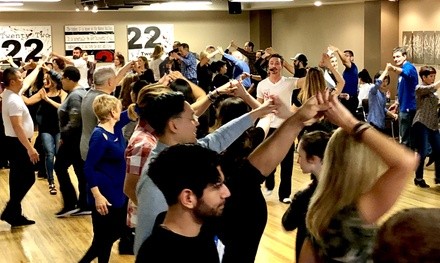 One, Three or Five 90-Minute Dance Classes Plus One Party Admission at Studio 22 (Up to 71% Off)