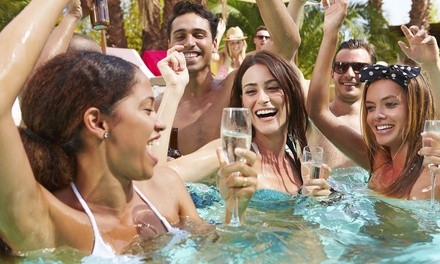 Daytime Vegas Pool Crawl for One, Two, Four, or Six at M&E Luxury Tours (Up to 69% Off)