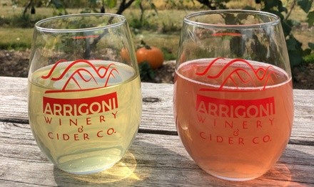 $49 for Hard Cider Flight Package for Two at Arrigoni Winery ($87 Value)