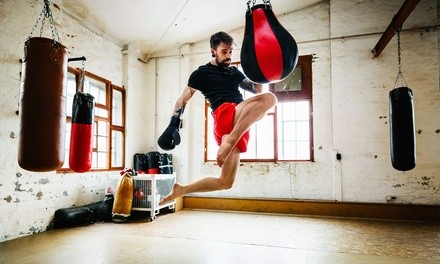 One Week of Unlimited Muay Thai or Kickboxing Classes for One or Two at Wu Training Studio (Up to 73% Off)