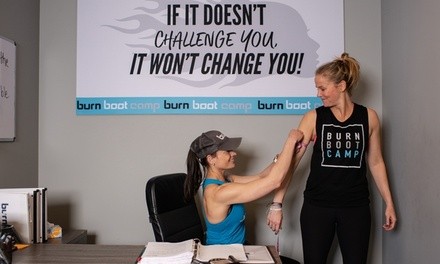 $33.75 for Unlimited Boot Camp Classes for One Month for One Person at Burn Boot Camp ($149 Value)