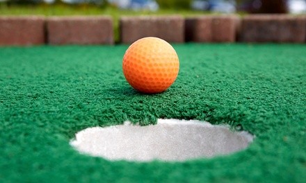 One Round of Miniature Golf for One, Two, or Four at The Party Barn (Up to 66% Off)