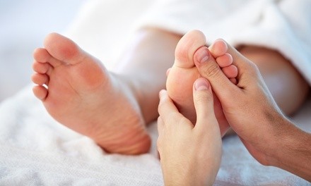 One 30-Minute or 60-Minute Foot Reflexology Session with Foot Scrub at Hot Hands Studio & Spa (Up to 55% Off)