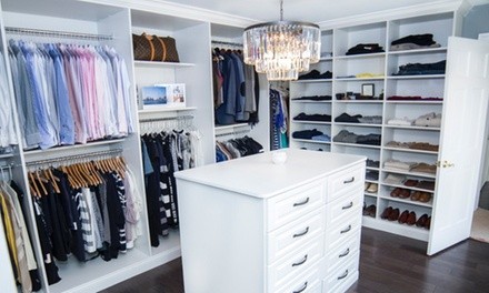 Closet Consultation, Design, and Work from My Custom Closet (Up to 85% Off)