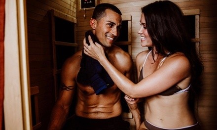 One Couples Session or Two or Four Single Infrared Sauna Sessions at Island Wellness