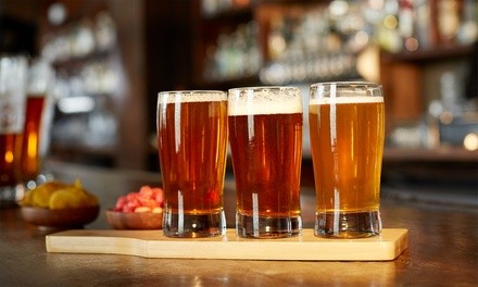 One, Two or Four Collaboration Flights with Gift Cards at Rocky Mount Brewery (Up to 45% Off)