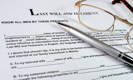 $21.75 for Will Preparation at Burt Law Firm ($499 Value)