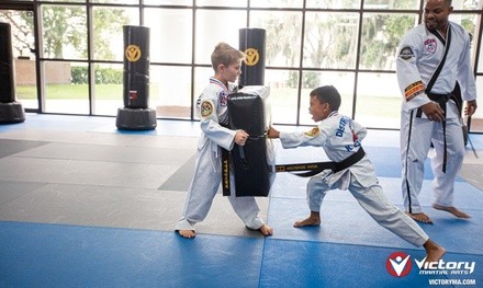 One Month of Martial Arts Classes for One or Two at Victory Martial Arts (Up to 91% Off)