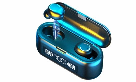 Waterproof Bluetooth 5.1 True Wireless Stereo Mini Earbuds Headphone Headset