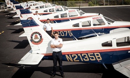 $159 for Introductory Flying Lesson for One at Delta Qualiflight Academy of Aviation ($215 Value)