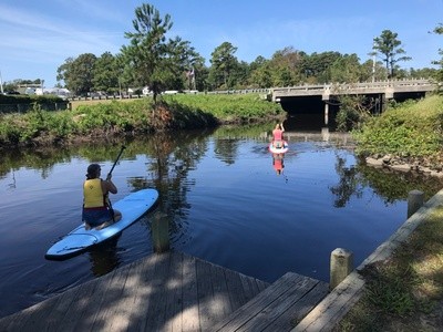 Two-Hour Stand Up Paddleboard Rental for One, Two, or Four at Kitty Hawk Kayak & Surf School (Up to 47% Off)