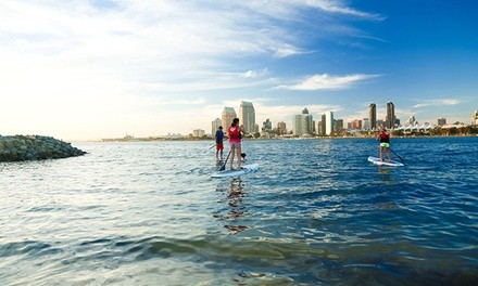 Coronado Stand-Up Paddle-Boarding Rental for One or Two at Bike & Kayak Tours (Up to 34% Off)