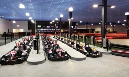 Two or Four Adult or Junior Go Kart Races at Pinballz Lake Creek (Up to 20% Off)