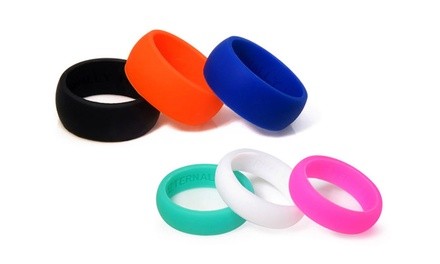 Unisex Silicone Wedding Bands