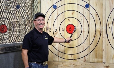 60-Minute Axe Throwing Session for One, Two, Four, or Six at Cinnamon Creek Ranch (Up to 28% Off)