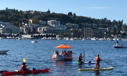 Two-Hour Donut Boat Rental from Seattle Donut Boat (Up to 37% Off). Two Options Available. 