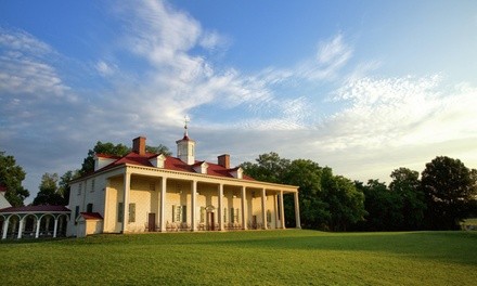 General Admission for 1 Youth or Adult to George Washington's Mount Vernon (Up to 20% Off). 4 Options Available.