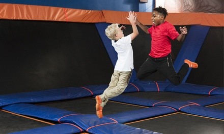 Jump Passes or GLOW Passes at Sky Zone - Aurora (Up to 36% Off). 
