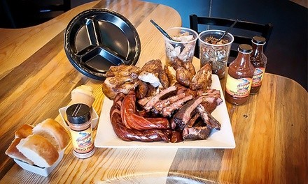 $49 forBBQ Shindig Package at Can't Stop Smokin' BBQ - Mesa ($60 Value)