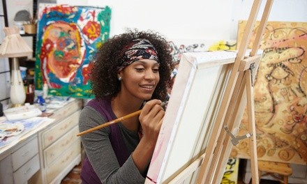 Three-Hour BYOB Painting Class for One, Two, or Four at Elliot Jordan Studio Gallery (Up to 60% Off)