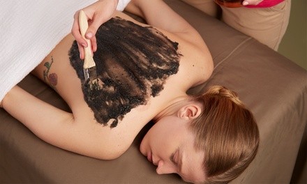 Body Wraps with Optional Sauna at Eyes Love It. Eight Options Available.