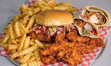 The best-Fried Chicken Sandwiches/Strips in the Valley (Up to 25% Off). Two Options Available.