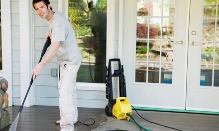 Pressure Washing for a One or Two Story House from Green Guys (Up to 50% Off)