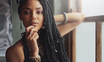 Hair Twists and Braids at House of Beauty Salon (Up to 40% Off). 25 Options Available.