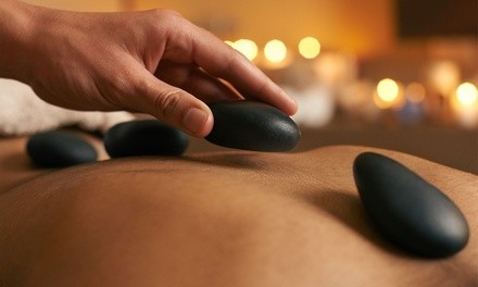 Hot Stone Massage Package at The Serenity Room (Up to 67% Off). Two Options Available.