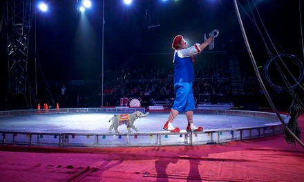 Carden International Circus Spectacular on April 14