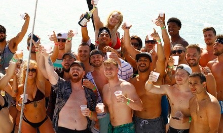 Three-Hour BOAT PARTY Miami With Unlimited Drinks  (Up to 47% Off)