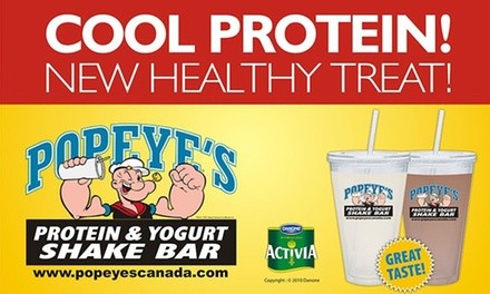 Two or Four Smoothies at Popeye's Supplements (50% Off)