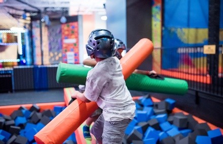 1, 2, or 4 Attractions Passes or Birthday Party at Urban Air Adventure and Trampoline Park (Up to 56% Off)