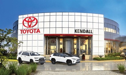 Toyota or Mobil 1 Synthetic Oil Change at Kendall Toyota (Up to 54% Off)