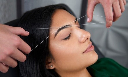 One or Three Eyebrow-Threading Sessions at Solagé International Hair Salon & Day Spa (Up to 55% Off)