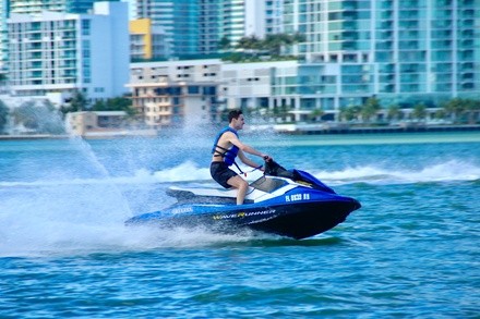 One-Hour Jet Ski Rental with One or Two Jet Skis at Venture Water Sports (Up to 84% Off)