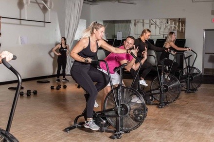 Five Drop-In HIIT Classes, or Unlimited Drop-In HIIT Classes for One Month at The FIRM (Up to 56% Off)