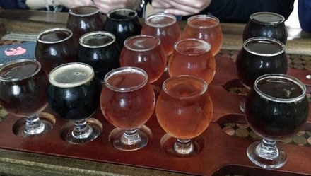 Brewery Tour, Beer Flights, and Glass Growlers for Two or Four at Man Skirt Brewing (Up to 44% Off)