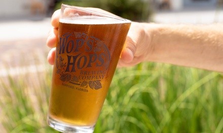 Brewery Experience for One, Two, or Four at Wop's Hops (Up to 44% Off)