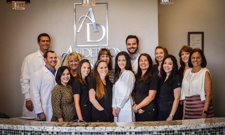 $22 for $2,500 Worth of Dental Package and 20% off $1000 Towards Any Treatment at Anderson Dental