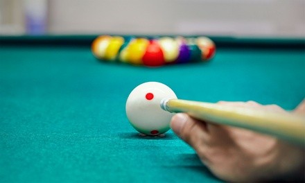 1 or 2 Hours of Pool on Small Table or 1 Hour of Pool on a Large Table at Grover's Pool Hall (Up to 50% Off)