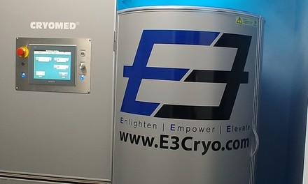 One, Three, or Five Whole-Body Cryotherapy Sessions at E3 Cryo & Wellness Center (Up to 51% Off)