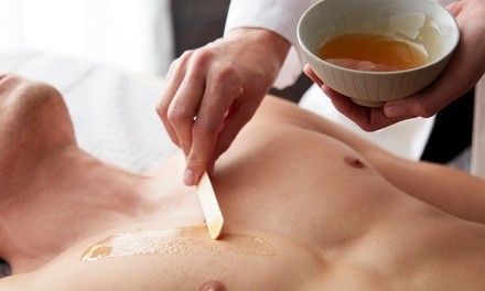 One Chest, Back, or Half Leg Waxing for Both Legs at Peak Performance Massage (Up to 51% Off)