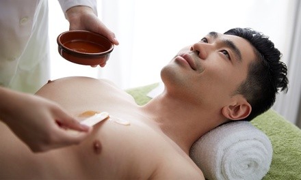 $35 for Male's Wax, Included Choice of Back, Chest, or BrazilMan at Brazils Waxing Center ($65 Value)