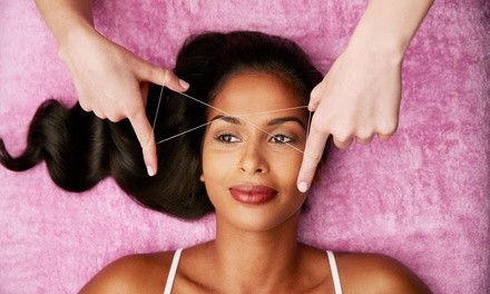 One Eyebrow-Threading Session at Sara's Brow Magic & Art at Lola Salon (Up to 33% Off)