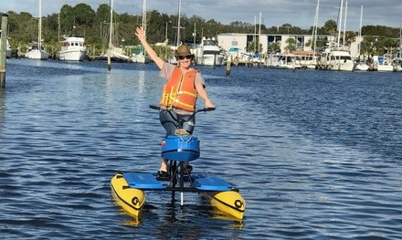 60-Minute Hydrobike Rental for One or Two at Belle Harbour Marina (Up to 40% Off)