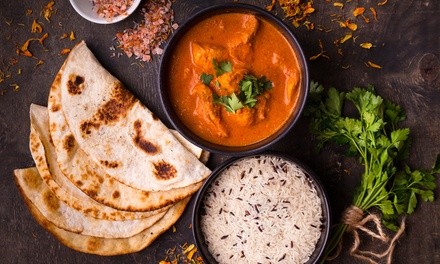 $28 for $35 Toward Online Takeout Orders at Bombay South