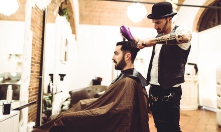 Men's Haircut, Shampoo, Conditioner, and Style with Optional Beard Trim at Jo Chicago Salon (Up to 52% Off)