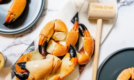 Stone Crab Dinner from Holy Crab (Up to 25% Off). Three Options Available.